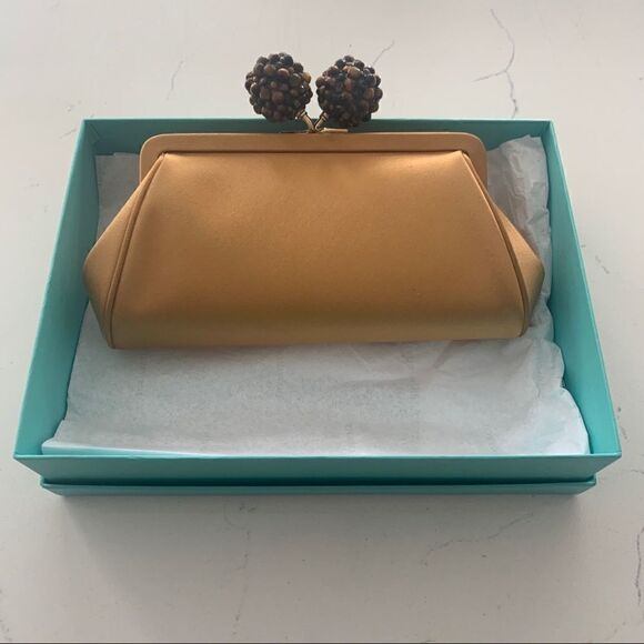 Tiffany & Co. Morgan Clutch - Gold - New - Picture 14 of 14